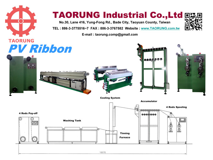 Ribbon Tinning Line